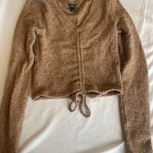 Wild Fable Tan Textured Sweater